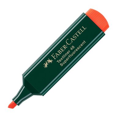 Överstrykningspenna Faber-Castell Textliner 48 orange
