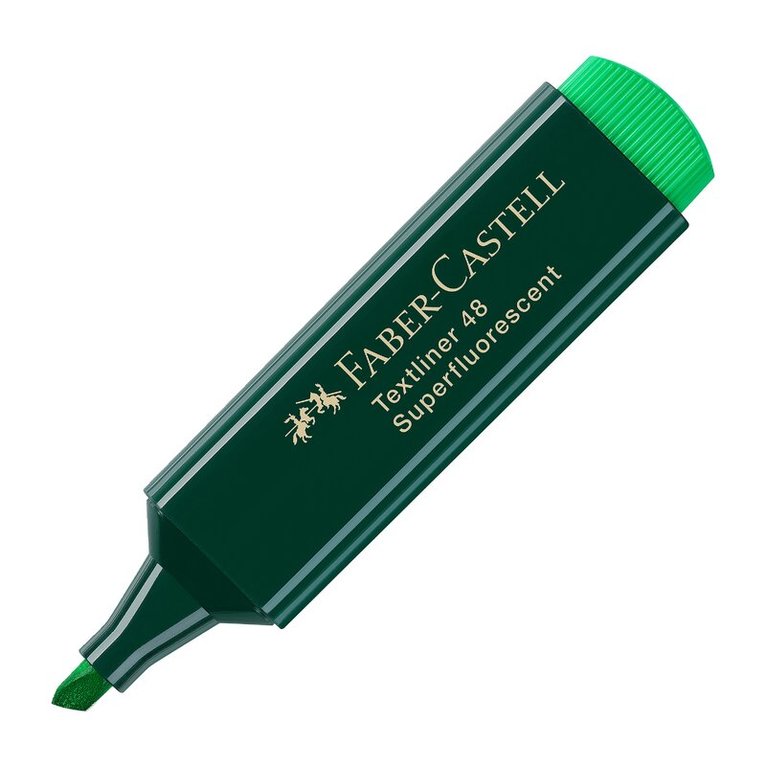 Överstrykningspenna Faber-Castell Textliner 48 grön, Övrigt