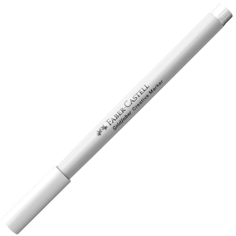Tuschpenna Faber-Castell Goldfaber Creative Marker 1,5 - 501 White as Snow, Övrigt