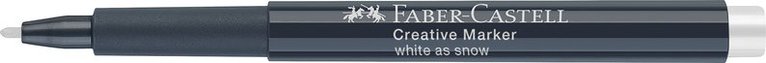 Märkpenna Faber-Castell Creative Marker - White as snow, Övrigt