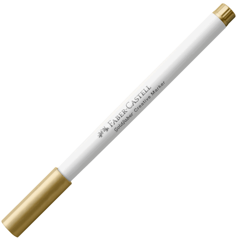 Tuschpenna Faber-Castell Goldfaber Creative Marker Metallic 1,5 - 550 Heart of Gold, Övrigt
