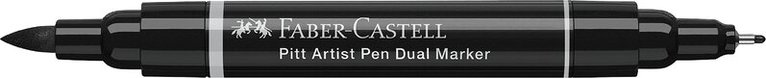 Tuschpenna Faber-Castell Pitt Artist Pen Dual Marker 199 - Black, Övrigt