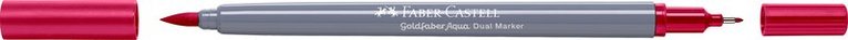 Tuschpenna Faber-Castell Goldfaber Aqua Dual Marker 126 - Permanent carmine, Övrigt