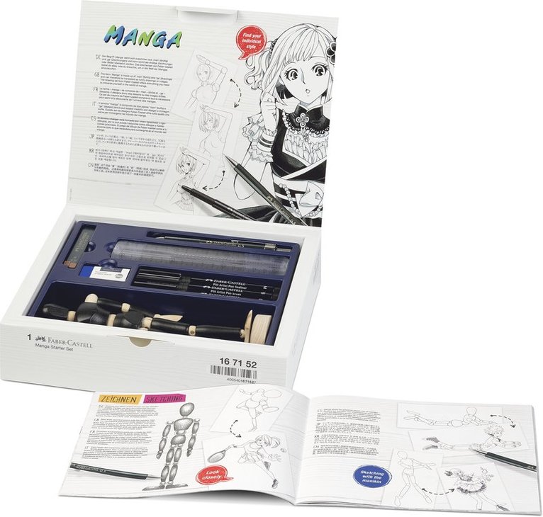 Tuschpenna Faber-Castell PITT Artist Pen Manga Starter Set, Övrigt