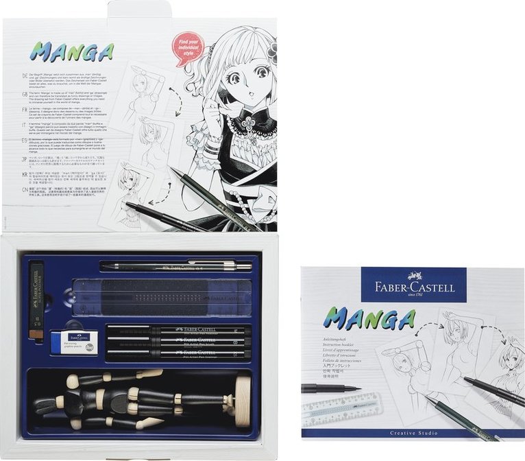 Tuschpenna Faber-Castell PITT Artist Pen Manga Starter Set, Övrigt