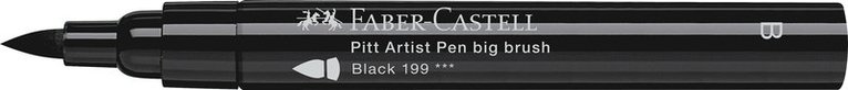 Tuschpenna Faber-Castell PITT Artist Pen B Big Brush svart, Övrigt