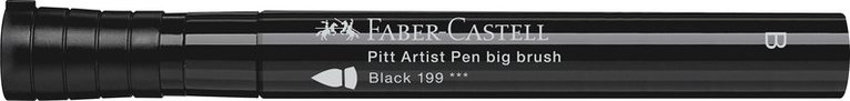 Tuschpenna Faber-Castell PITT Artist Pen B Big Brush svart, Övrigt