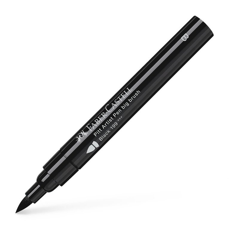 Tuschpenna Faber-Castell PITT Artist Pen B Big Brush svart, Övrigt
