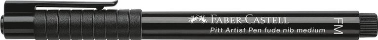 Tuschpenna Faber-Castell PITT Artist Pen FM fude svart, Övrigt