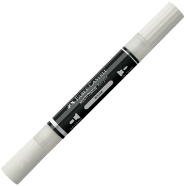 Tuschpenna Faber-Castell Multimark Acrylic - 101 White