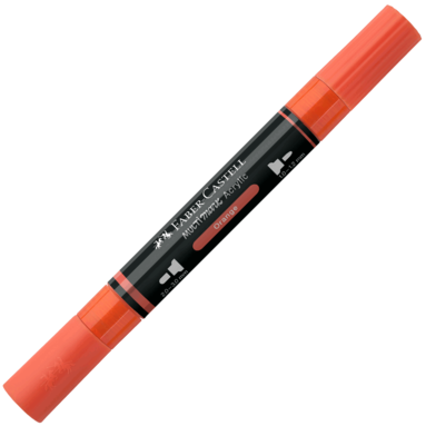 Tuschpenna Faber-Castell Multimark Acrylic - 115 Orange