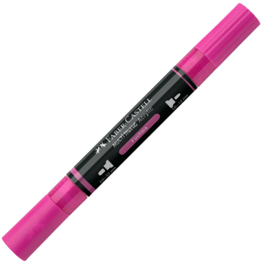 Tuschpenna Faber-Castell Multimark Acrylic - 125 Fuchsia
