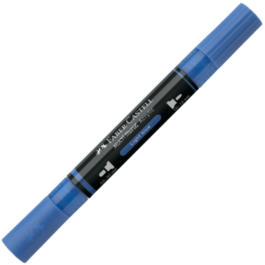 Tuschpenna Faber-Castell Multimark Acrylic - 140 Light blue