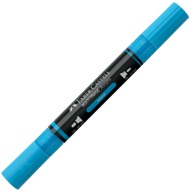Tuschpenna Faber-Castell Multimark Acrylic - 448 Azure