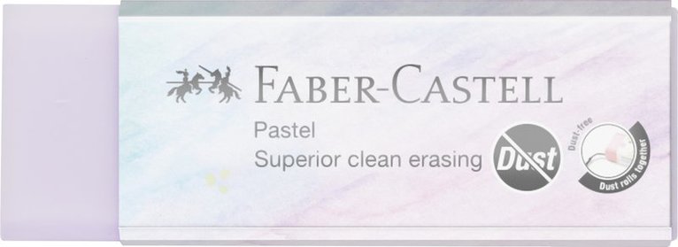 Radergummi Pastell dammfritt Faber-Castell, Övrigt
