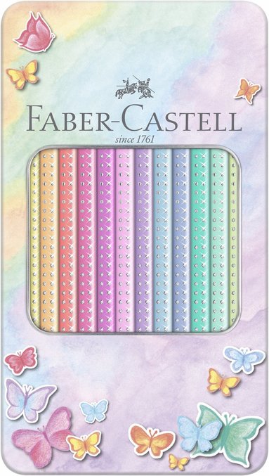 Färgpenna Faber-Castell Sparkle Pastell 12 färger, Övrigt