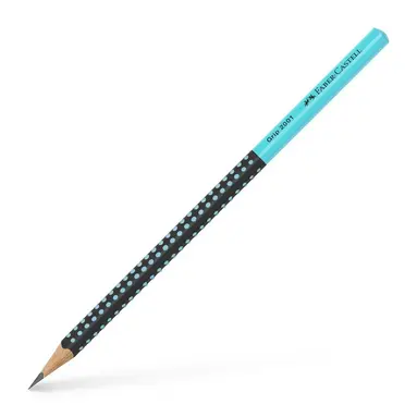 Blyertspenna Faber-Castell Grip 2001 Two-Tone turkos/svart