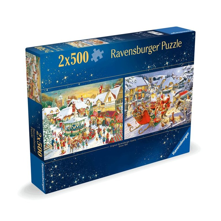 Pussel 2x500 bitar Christmas Collection No1, Övrigt. Tillgänglighet: Lägg i varukorg