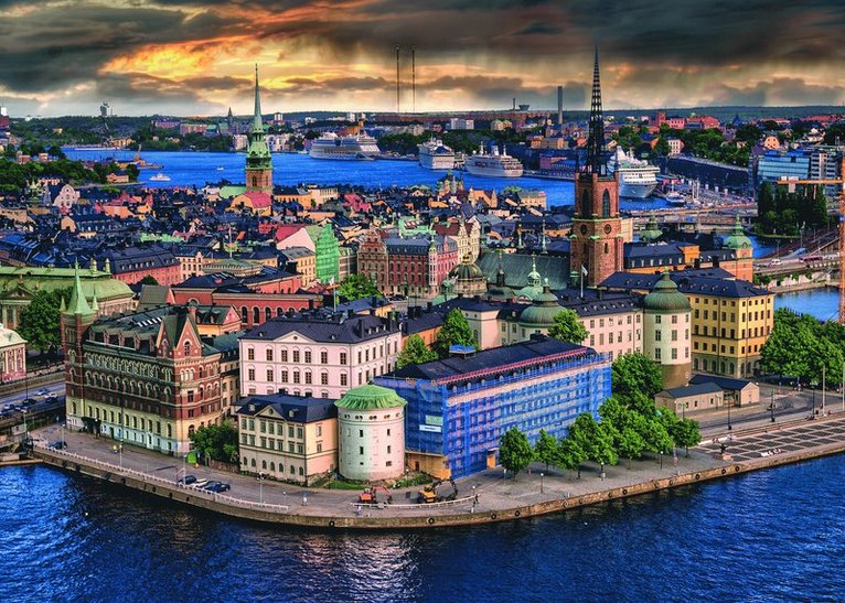 Pussel 1000 bitar Scandinavian Stockholm, Övrigt