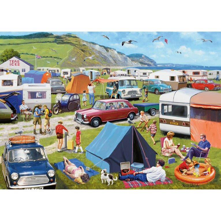 Pussel 1000 bitar Camping & Caravanning, Övrigt