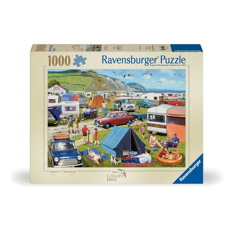 Pussel 1000 bitar Camping & Caravanning, Övrigt