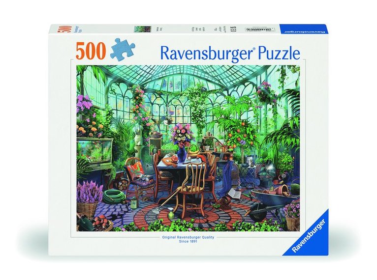 Pussel 500 bitar - Greenhouse Mornings, Övrigt