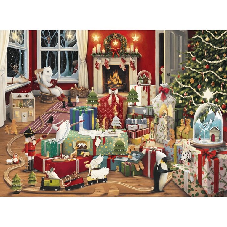 Pussel 500 bitar Enchanted Christmas, Övrigt