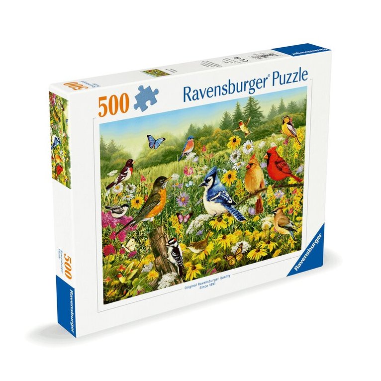 Pussel 500 bitar Birds in the Meadow, Övrigt