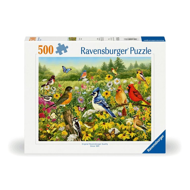 Pussel 500 bitar Birds in the Meadow, Övrigt