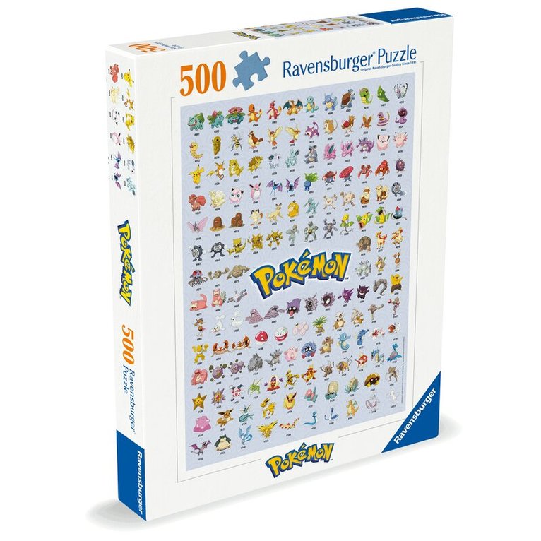 Pussel 100 bitar Pokémon - The first 151!, Övrigt. Tillgänglighet: Lägg i varukorg