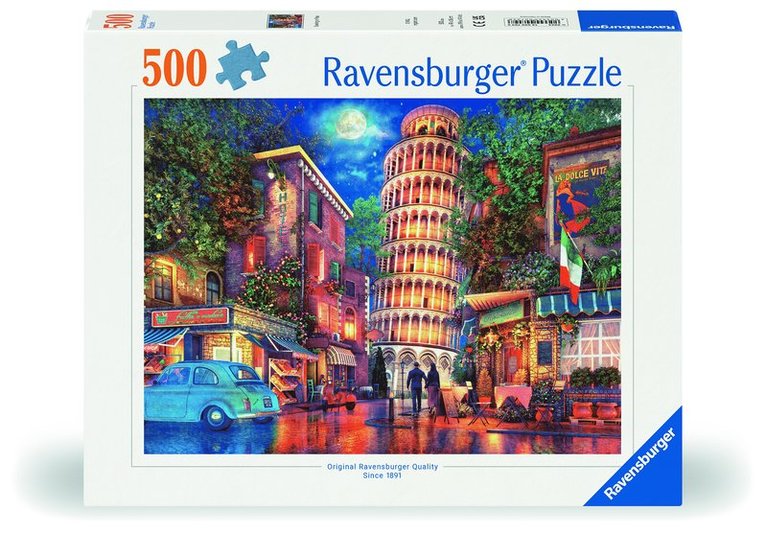 Pussel 500 bitar - Streets of Pisa, Övrigt