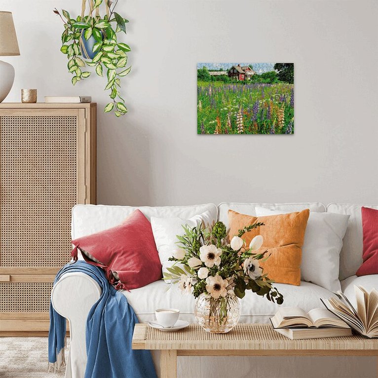 Pussel 500 bitar Farm In Sweden, Övrigt