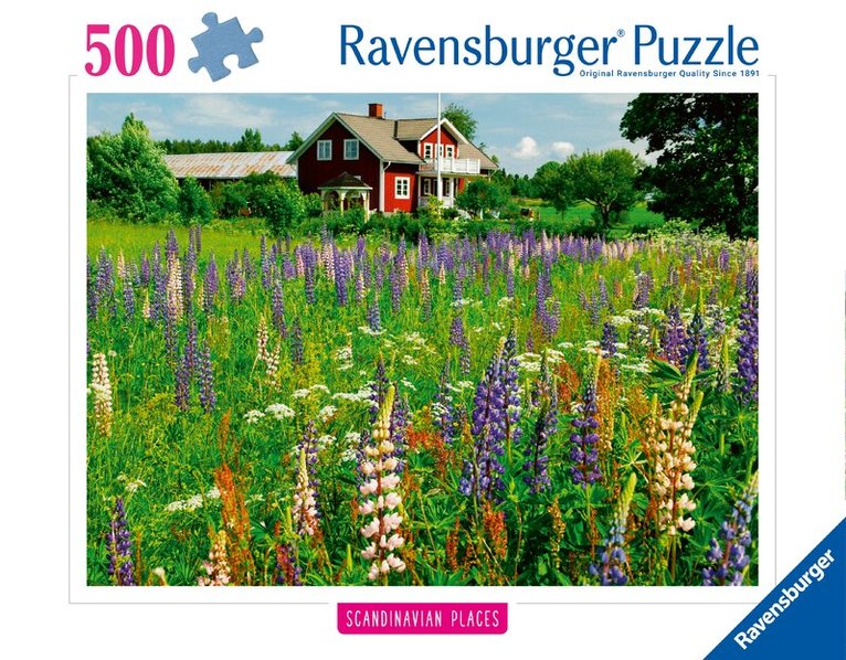 Pussel 500 bitar Farm In Sweden, Övrigt