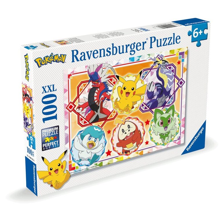 Pussel 100 bitar Pokémon, Övrigt