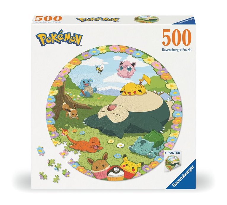 Pussel 500 bitar - Blooming Pokémon, Övrigt