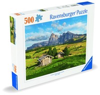 Pussel 500 bitar Dolomite Idyll Of Siusi