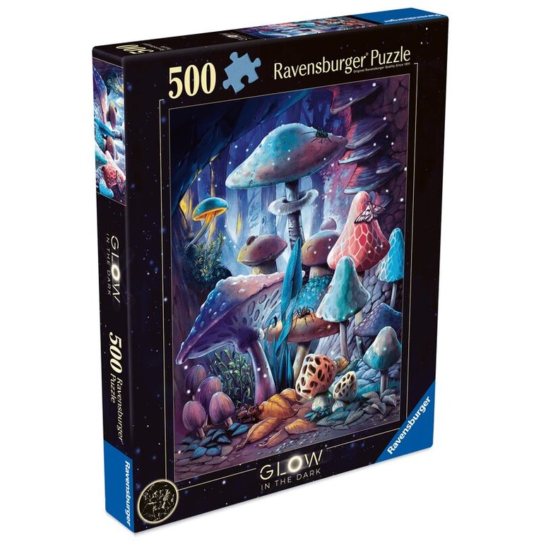 Pussel 500 bitar Moonlight Mushrooms, Övrigt. Tillgänglighet: Lägg i varukorg