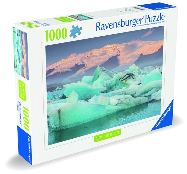 Pussel 1000 bitar Jökulsarlon Iceland, Övrigt