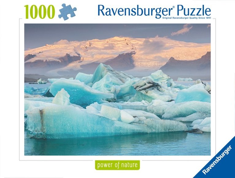 Pussel 1000 bitar Jökulsarlon Iceland, Övrigt