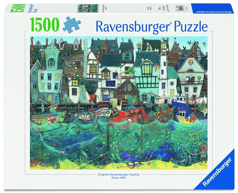 Pussel 1500 bitar Harbour of wonders, Övrigt