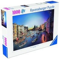 Pussel 1000 bitar Venice Day to Night