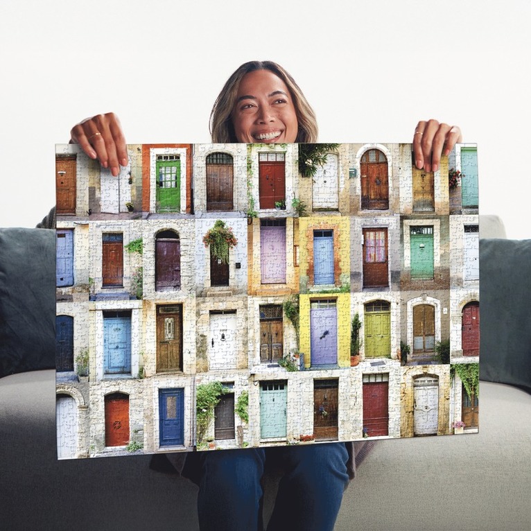 Pussel 1000 bitar Beautiful Doors In Provence, Övrigt