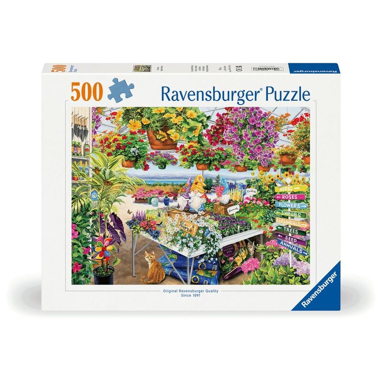 Pussel 500 bitar Glorious Garden Center, Övrigt