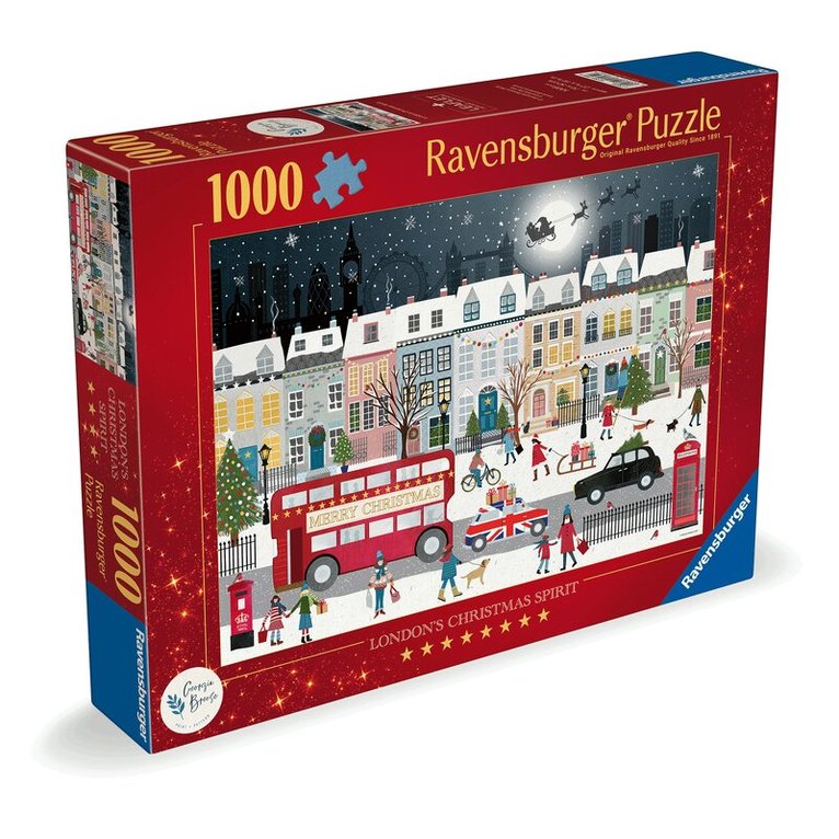 Pussel 1000 bitar London's Christmas Spirit, Övrigt