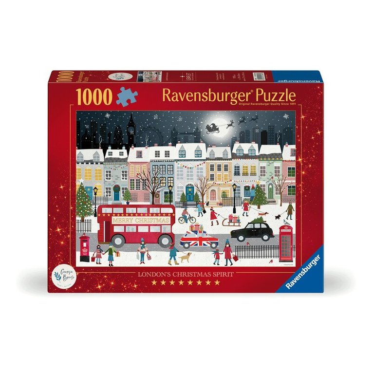 Pussel 1000 bitar London's Christmas Spirit, Övrigt