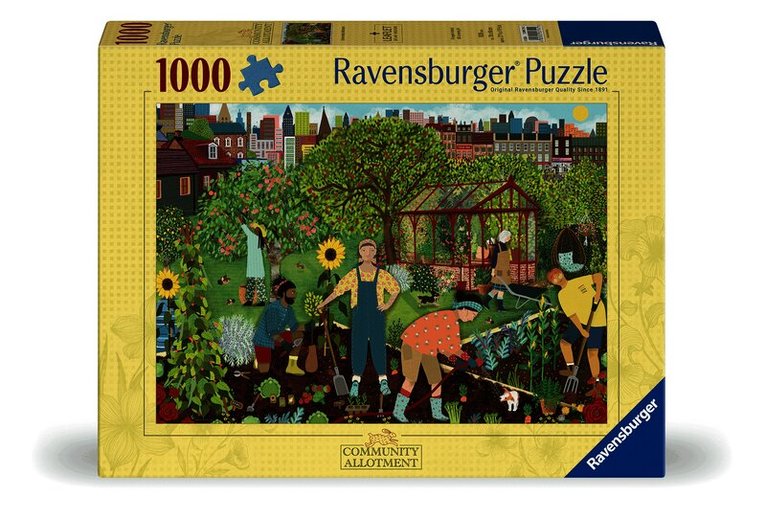 Pussel 1000 bitar The Allotment, Övrigt