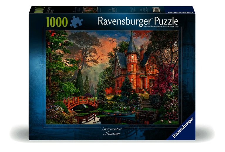 Pussel 1000 bitar Terracotta Mansion, Övrigt