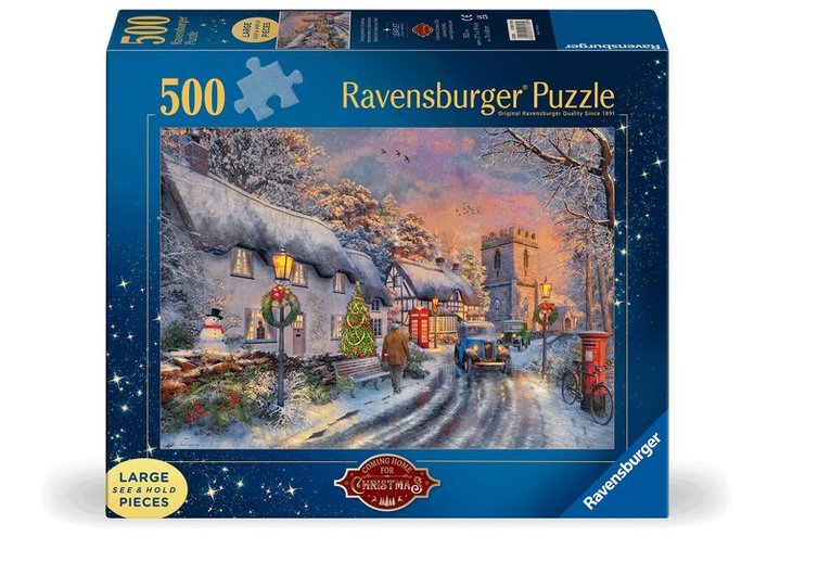 Pussel 500 bitar Coming Home for Christmas LF, Övrigt