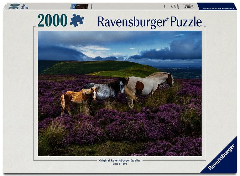 Pussel 2000 bitar Wild Horses, Övrigt