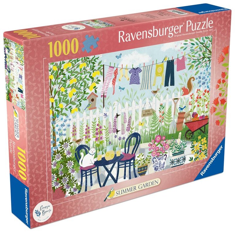 Erwachsenenpuzzle 1000 Teile - Sommergarten, Övrigt